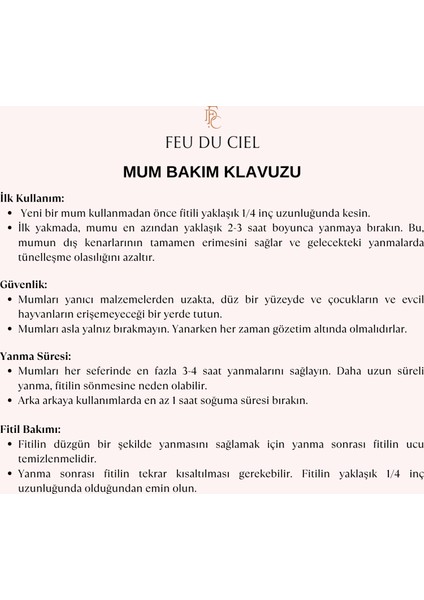 Sakral Çakra Ylang Ylang Kokulu Mum 130 gr