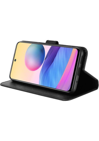 Xiaomi Redmi Not 10 5g Manyetik Cüzdan Kapak Kickstand Kart (Yurt Dışından)