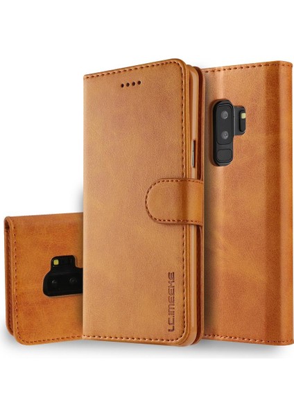 Samsung Galaxy S9 Artı Tutucu Kart Yuvaları ile Cüzdan Buzağı Flip (Yurt Dışından)