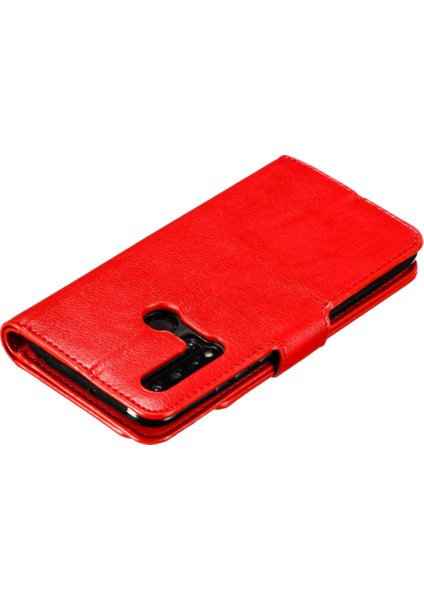 Huawei P20 Lite 9 Kart Yuvaları Için Kılıf Pu Deri Kickstand Cüzdan Manyetik (Yurt Dışından)