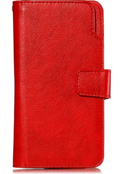 Huawei P20 Lite 9 Kart Yuvaları Için Kılıf Pu Deri Kickstand Cüzdan Manyetik (Yurt Dışından)