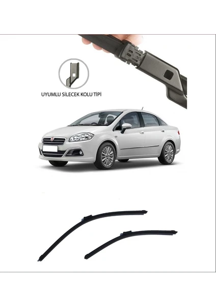 Fiat Linea 2007 ve Sonrası Uyumlu Ön Takım Silecek