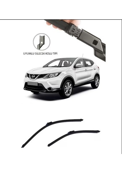 Nissan Qashqai 2014 2012-2021 Ön Takım Silecek