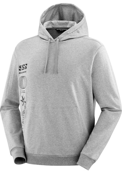 Graphıc Pull Over Hoody M