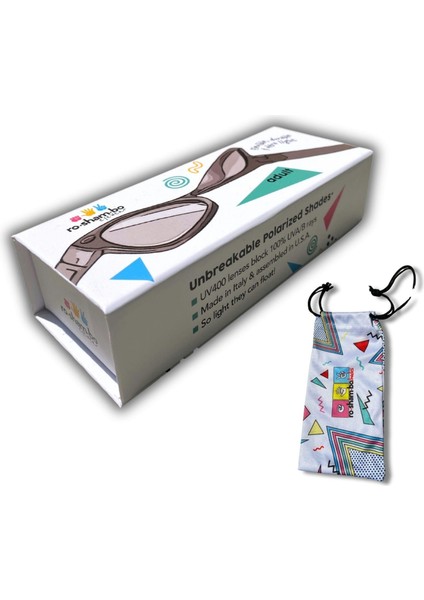 Eyewear Breakfast Kahverengi Standart Lens R - Toddler (2-4 Yaş) Çocuk Gözlüğü