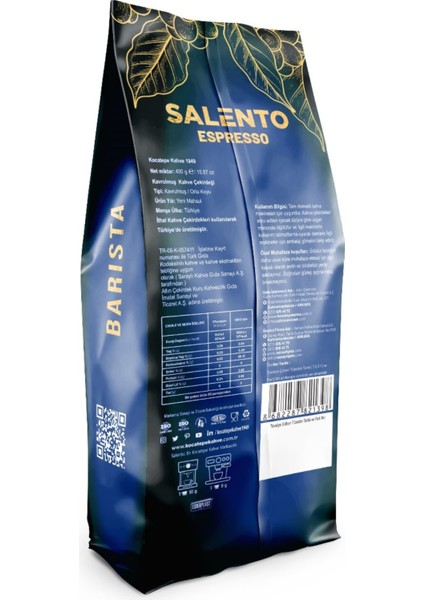 Kocatepe Kahve Salento Espresso 450gr