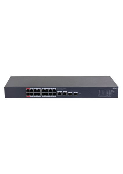 CS4220-16GT-240 16 Port Gıgabıt + 2X1GB SFP/RJ45 Uplınk Cloud Yönetilebilir 240W Poe Rackmount Swıtch