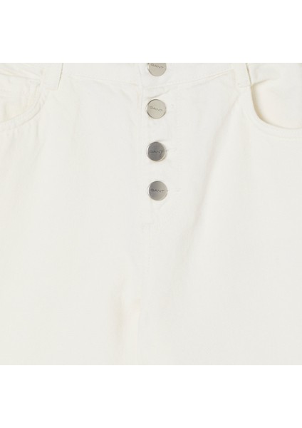 Kadın Beyaz Straight Fit Pantolon fiyatları