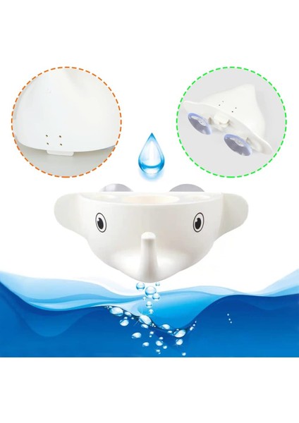 Çocuk Diş Fırçası Tutucu Duvara Monte Sevimli Banyo Organizatörü - Ayna/cam/duvara Monte Vantuz, Diş Fırçası ve Diş Macunu Tutucu ile Fil Diş Fırçası Tutucu Banyo Aksesuarı Düzenle (Yurt Dışından) fırsatları