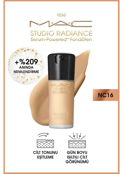 Studio Radiance Serum-Powered™ Fondöten-NC16-30ml-773602656653