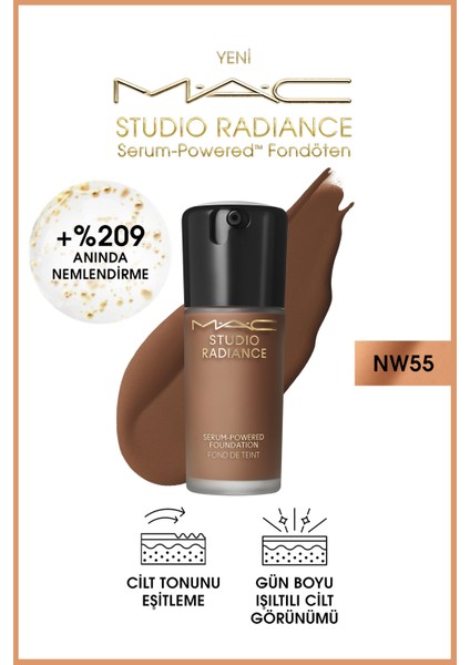 Studio Radiance Serum-Powered™ Fondöten-NW55-30ml-773602656981