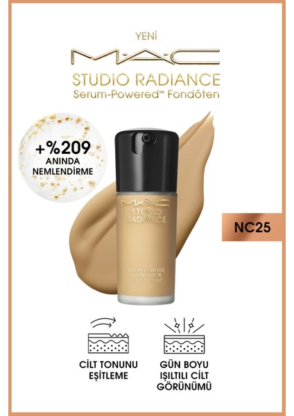 Studio Radiance Serum-Powered™ Fondöten-NC25-30ml-773602656707
