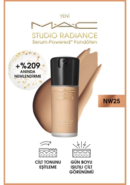 Studio Radiance Serum-Powered™ Fondöten-NW25-30ml-773602656899