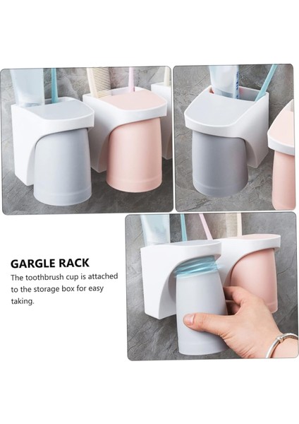 3 Takım Manyetik Diş Fırçası Tutucu Jilet Tutucu Diş Fırçası Depolama Rafı Banyo Diş Fırçası Rafı Banyo Asılı Organizatör Elektrikli Diş Fırçası Tutucu Ev Pp Duvar Asılı (Yurt Dışından) fiyatları