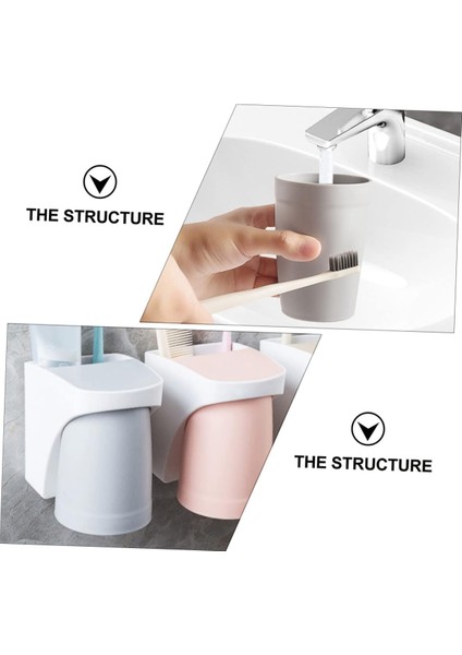 3 Takım Manyetik Diş Fırçası Tutucu Jilet Tutucu Diş Fırçası Depolama Rafı Banyo Diş Fırçası Rafı Banyo Asılı Organizatör Elektrikli Diş Fırçası Tutucu Ev Pp Duvar Asılı (Yurt Dışından) fırsatları