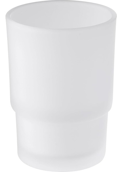 Banyo Durulama Bardağı, Buzlu Cam Tumbler Bardak, Diş Fırçası ve Diş Macunu Tutucu Bardak Züccaciye (Yurt Dışından)