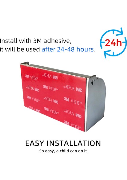 Diş Fırçası Tutucu, 304 Paslanmaz Çelik Toz Geçirmez Duvara Monte Kendinden Yapışkanlı Diş Fırçası Depolama Organizatör Stand Rafı (9 cm (4 Fırça Yuvası)) (Yurt Dışından) fiyatları