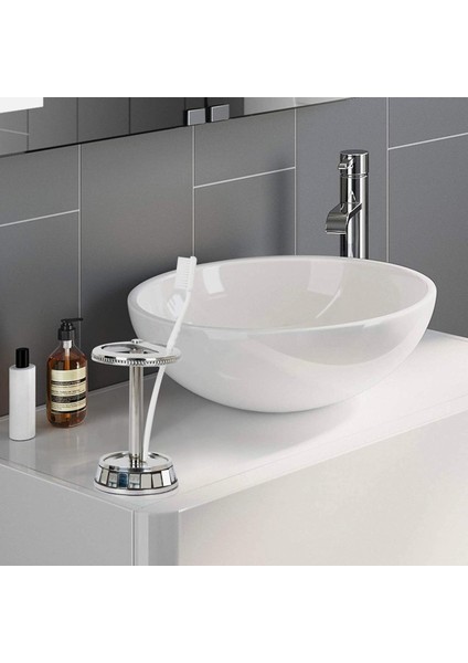 Nusteel Iceberg Metal Diş Fırçası Tutucuları Saklama, Banyo Koleksiyonu, Banyo Vanity Tezgahı, Gümüş Kaplama, Buz Mozaik (Yurt Dışından) fırsatları