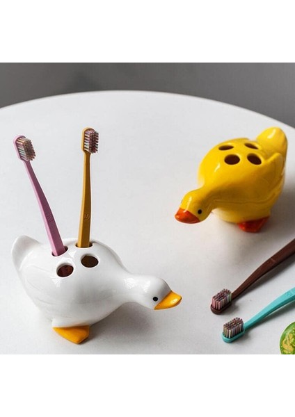Diş Fırçalığı, Banyolar Için Diş Fırçalığı, Ördek Diş Fırçalığı (Yurt Dışından) fırsatları