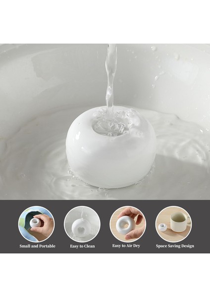 2pcs Diş Fırçası Tutucuları, Banyo, Tezgah Üstü ve Daha Fazlası Için Küçük Seramik Diş Fırçası Tutucu Standı, Yerden Tasarruf Sağlayan Tasarım (Siyah + Beyaz, Mini Boyut) (Yurt Dışından) modelleri