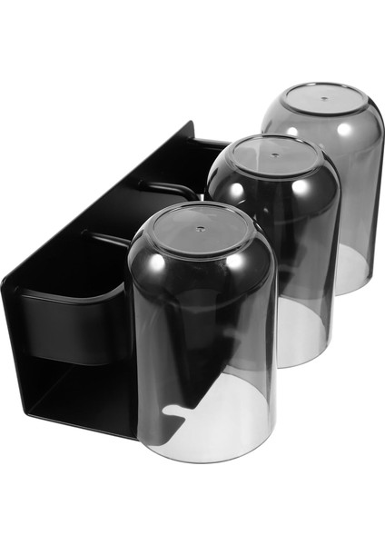 1 Takım Saklama Kutusu Diş Fırçası Diş Bardağı Tuvalet Malzemeleri Diş Fırçası Raf Depolama Rafı Diş Macunu Rafı Banyo Metal Depolama Rafı Uzay Alüminyum Diş Fırçası Tutucu Aksesua (Yurt Dışından)