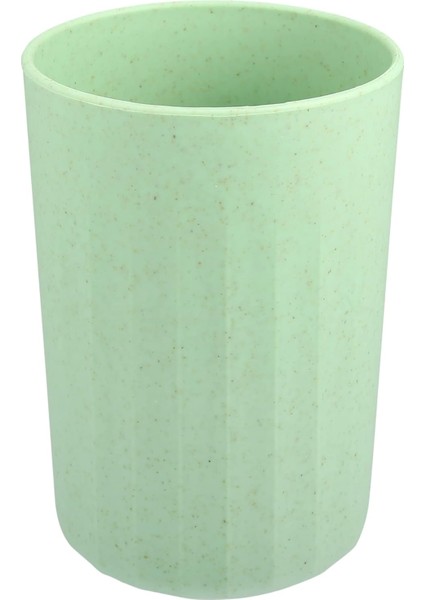 1 Adet Banyo Tumbler, Pürüzsüz Çizgiler, Buğday Samanı Bardak, Banyo Için Diş Macunu Yeşili 4.09''x2.80'' (Yurt Dışından)