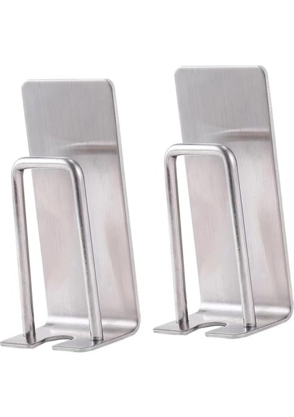 2 Adet Diş Fırçası Rafı Banyolar Için Diş Fırçası Tutucular Duvara Monte Diş Fırçası Tutucu Için Diş Macunu Dispenseri Elektrikli Diş Fırçası Asma Ekipmanları Paslanmaz Çelik (Yurt Dışından)