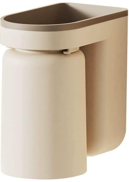 Banyo Için Diş Fırçası Tutucu, Duvara Monte Diş Macunu Tutucu Organizatör, Banyo Diş Macunu Tıraş Makinesi Için Kendinden Yapışkanlı Asılı Montaj Lif Kabağı ve Elektrikli Diş Fırça (Yurt Dışından)