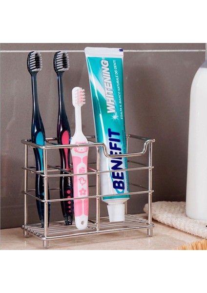 Banyolar Için Diş Fırçası Tutucular Paslanmaz Çelik Paslanmaz Çelik Diş Fırçası ve Diş Macunu Tutucu Organizatör Diş Fırçası Depolama Standı (Yurt Dışından) modelleri