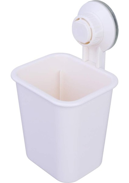 Banyo Vantuz Diş Fırçası Tutucu Duvara Monte Jilet Emme Tutucu Küçük Tuvalet Ürünleri Için Duş Depolama Organizatör Elektrikli Diş Fırçası Diş Fırçası Diş Macunu Vanity (Beyaz) (Yurt Dışından)