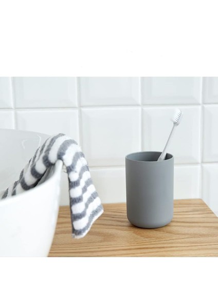 Diş Fırçası Tutucu Japon Tarzı Banyo Aksesuarları Diş Macunu Tutucu Makyaj Fırça Kupası, Banyo Vanity Tezgah Için Jilet Tutucu 2 Adet (Beyaz, Beyaz) (Yurt Dışından) modelleri