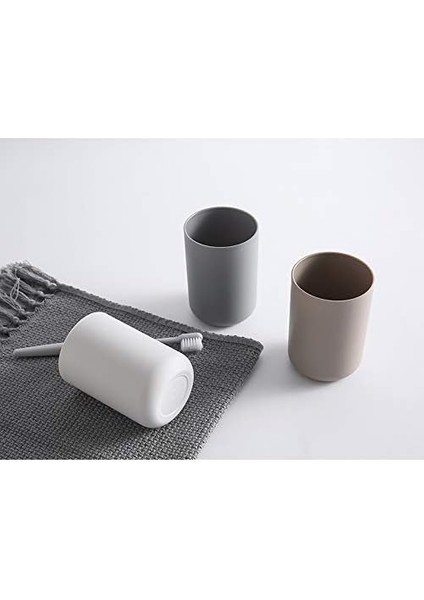 Diş Fırçası Tutucu Japon Tarzı Banyo Aksesuarları Diş Macunu Tutucu Makyaj Fırça Kupası, Banyo Vanity Tezgah Için Jilet Tutucu 2 Adet (Beyaz, Beyaz) (Yurt Dışından) fırsatları