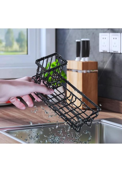 Banyolar Için Diş Fırçası Tutucuları Diş Fırçası Tutucuları Elektrikli Diş Macunu Fırçalama Paslanmaz Çelik Tutucular Çocuk Ailesi Için Stand (Siyah) (Yurt Dışından) modelleri