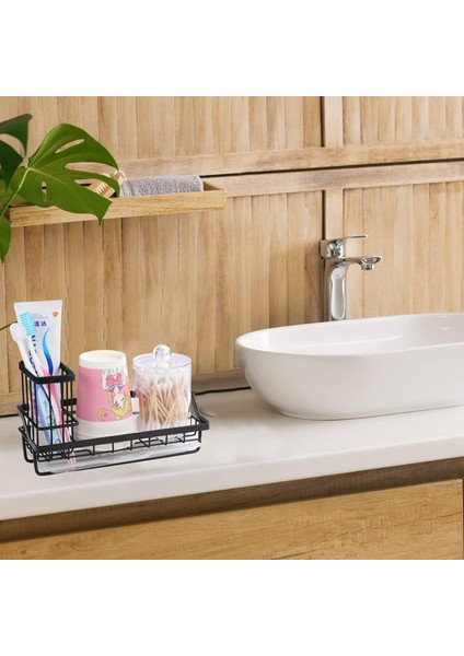 Banyolar Için Diş Fırçası Tutucuları Diş Fırçası Tutucuları Elektrikli Diş Macunu Fırçalama Paslanmaz Çelik Tutucular Çocuk Ailesi Için Stand (Siyah) (Yurt Dışından) fırsatları