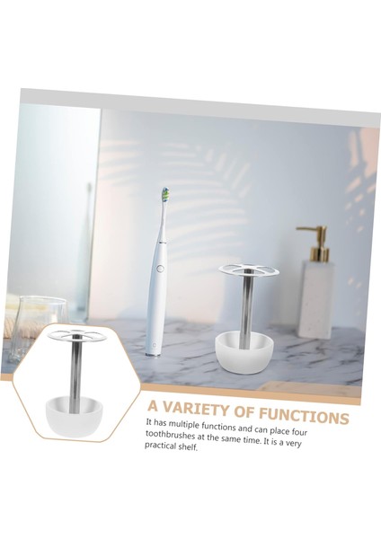 Paslanmaz Çelik Diş Fırçası Tutucu 304 Paslanmaz Çelik Saklama Kutusu Diş Macunu Beyaz (Yurt Dışından) modelleri