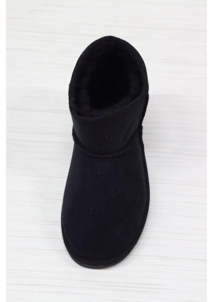 52127 Kadın Siyah Süet Bot indirimleri