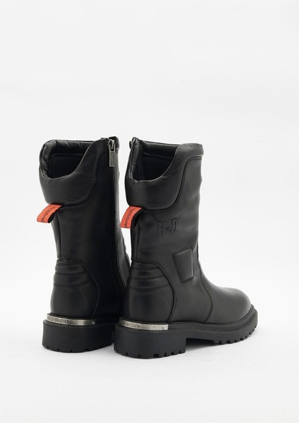 Appenzell Kadın Siyah Deri Çizme fırsatları