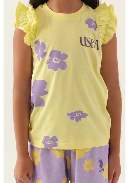 Kız Çocuk Açık Sarı Pijama Takım 50290952-VR004