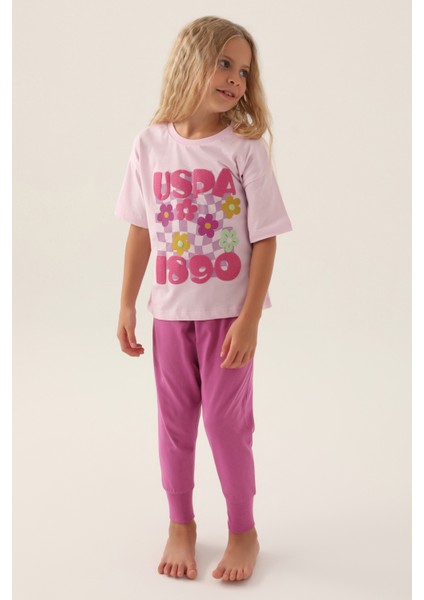 Kız Çocuk Menekşe Pijama Takım 50290947-VR037