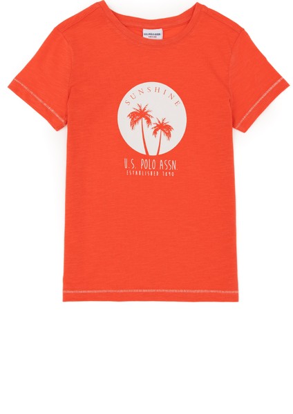 Erkek Çocuk Nar Çiçeği Tişört 50281050-VR039