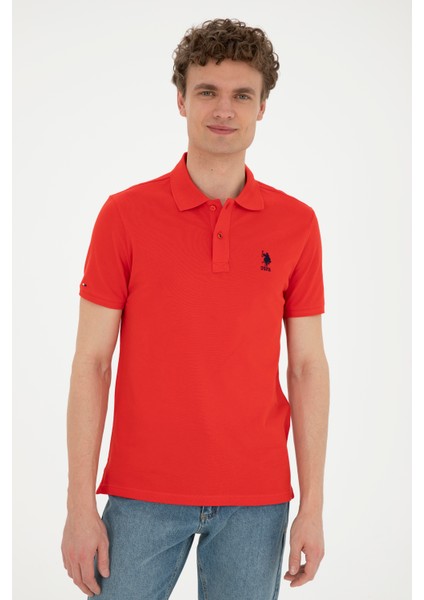 Erkek Kırmızı Tişört Basic 50279581-VR030 modelleri