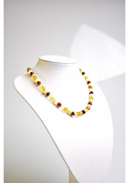 Doğal Damla Kehribar Yetişkin Kolye fiyatları