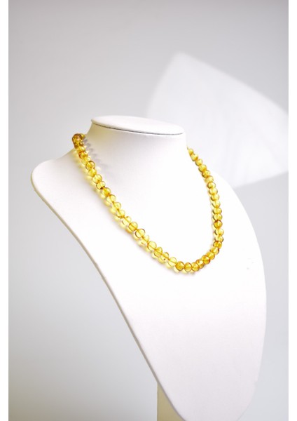 Doğal Damla Kehribar Yetişkin Kolye fırsatları