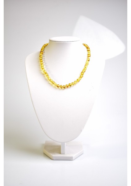 Doğal Damla Kehribar Yetişkin Kolye indirimleri