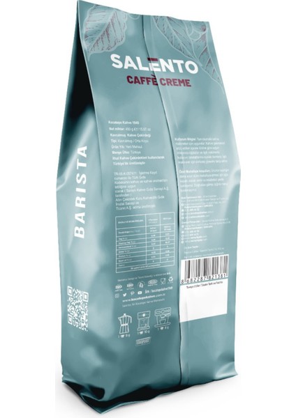 Kocatepe Kahve Salento Caffe Creme 450gr