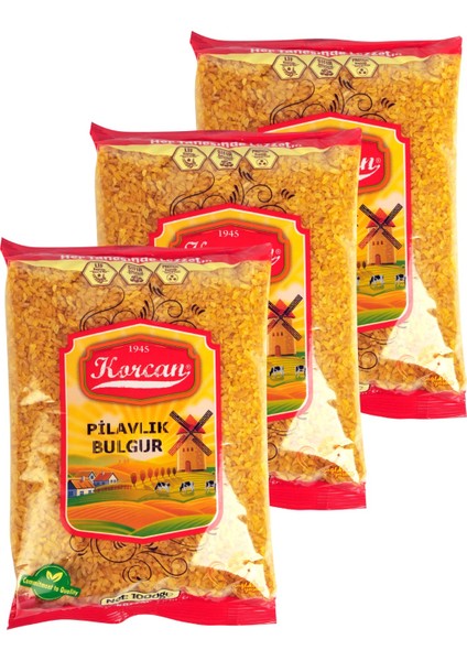 Pilavlık Bulgur 1 kg x 3 Adet