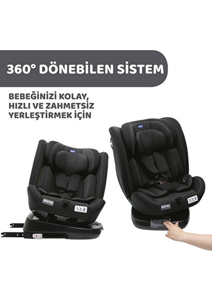 Unıco Evo I-Sıze Oto Koltuğu Black indirimleri