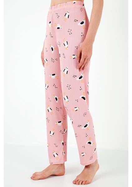 Regular Fit Gömlek Yaka Kısa Kollu Pijama Takımı Bayan Pijama Takımı 65740102