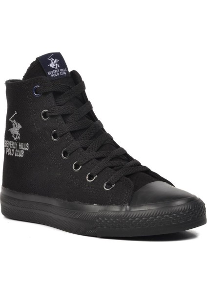 PO-30085 Siyah Unisex Hi Sneaker