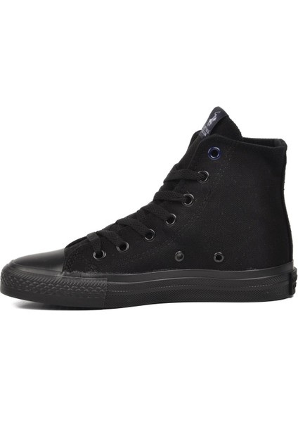 PO-30085 Siyah Unisex Hi Sneaker